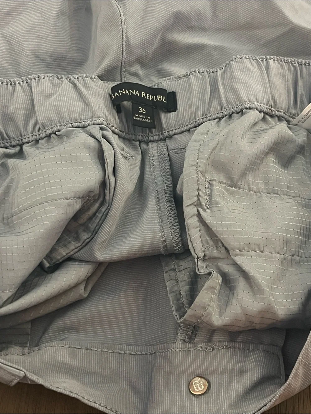 Banana Republic Men’s Gray Casual Stretch Shorts Size 36
